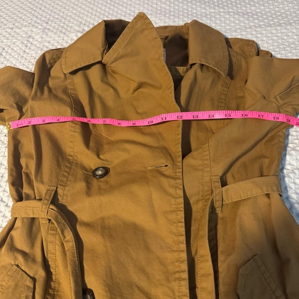 Old Navy Women's Brown Trench Coat | Excellent Used Condition - Picture 7 of 9